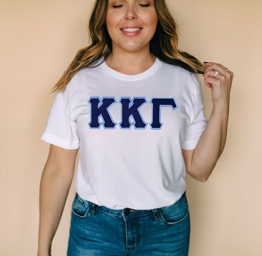 Kappa Kappa Gamma DISCOUNT Kappa Kappa Gamma Lettered Tee - Best Value