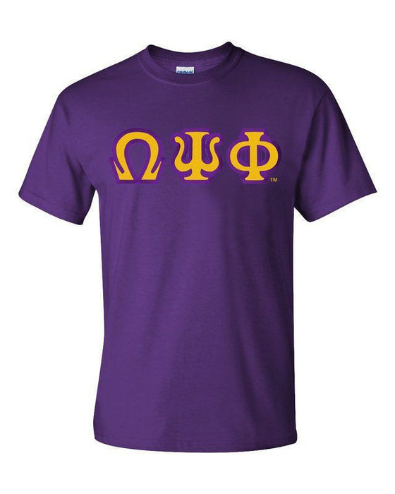 Omega Psi Phi Custom Twill Short Sleeve T Shirt Omega Psi Phi Custom Twill Short Sleeve T-Shirt