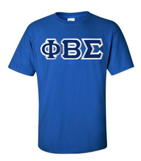 Phi Beta Sigma Custom Twill Short Sleeve T Shirt Phi Beta Sigma Custom Twill Short Sleeve T-Shirt