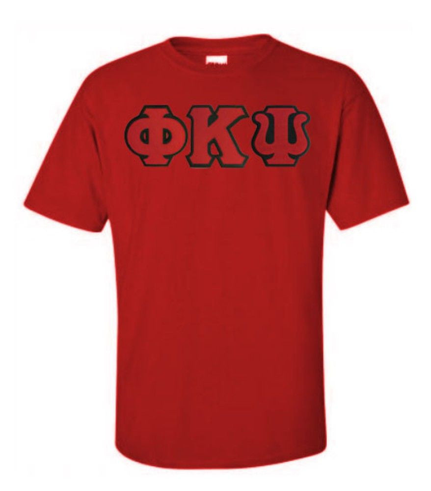 Discount Phi Kappa Psi Lettered T Shirt DISCOUNT Phi Kappa Psi Lettered T-shirt - Best Value