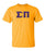 Discount Sigma Pi Lettered T Shirt Best Value DISCOUNT Sigma Pi Lettered T-shirt - Best Value