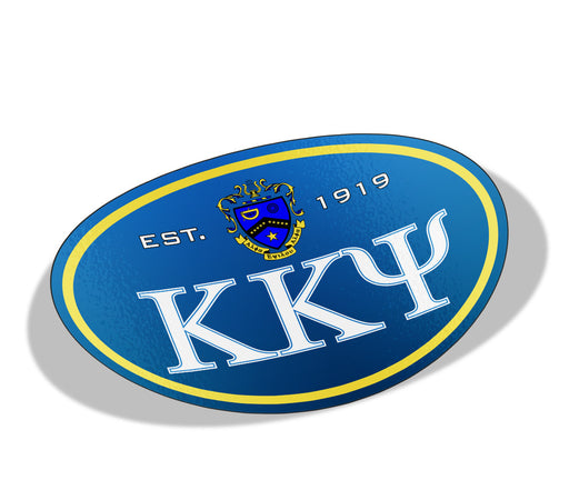 Kappa Kappa Psi Color Oval Decal