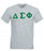 Discount Delta Sigma Phi Lettered V Neck T Shirt DISCOUNT- Delta Sigma Phi Lettered V-Neck T-Shirt