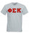 Discount Phi Sigma Kappa Lettered V Neck T Shirt DISCOUNT- Phi Sigma Kappa Lettered V-Neck T-Shirt