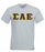 Discount Sigma Alpha Epsilon Lettered V Neck T Shirt DISCOUNT- Sigma Alpha Epsilon Lettered V-Neck T-Shirt