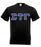Discount Sigma Tau Gamma Lettered V Neck T Shirt DISCOUNT- Sigma Tau Gamma Lettered V-Neck T-Shirt