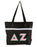 Discount Delta Zeta Lettered Totebag DISCOUNT- Delta Zeta Lettered Totebag