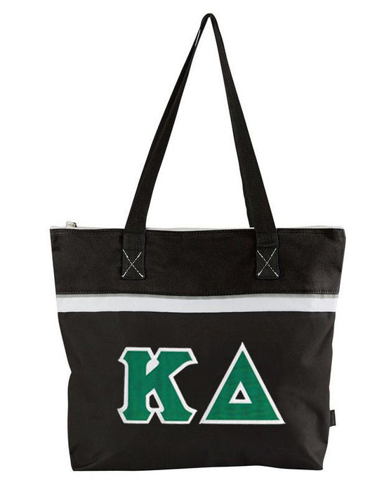 Discount Kappa Delta Lettered Totebag DISCOUNT- Kappa Delta Lettered Totebag