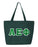 Discount Alpha Epsilon Phi Lettered Tote Bag DISCOUNT- Alpha Epsilon Phi Lettered Tote Bag - Best Value
