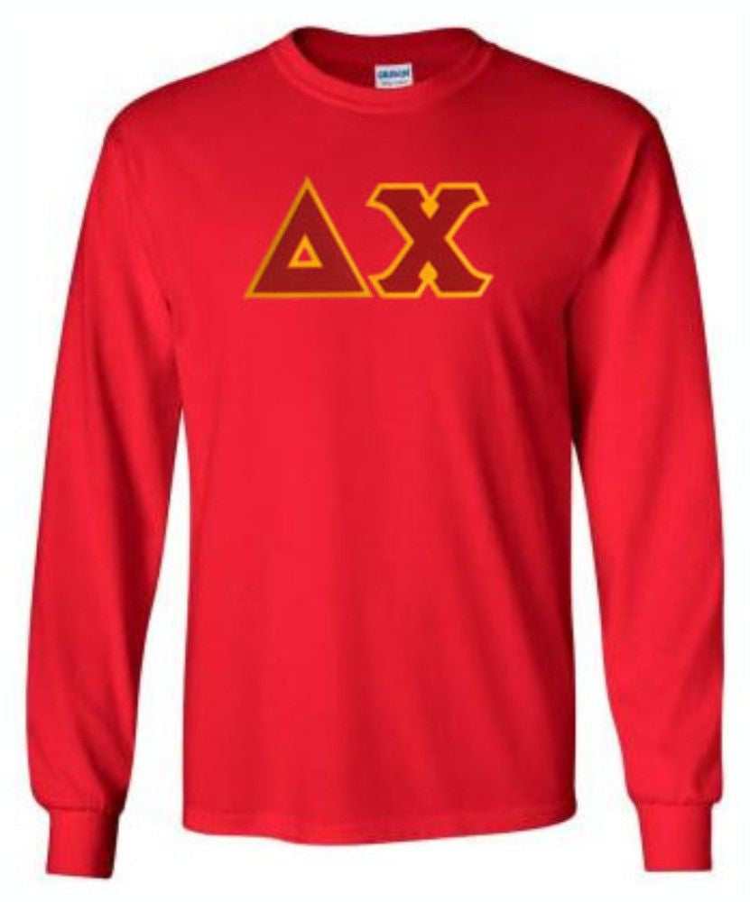 Discount Delta Chi Lettered Long Sleeve DISCOUNT Delta Chi Lettered Long sleeve