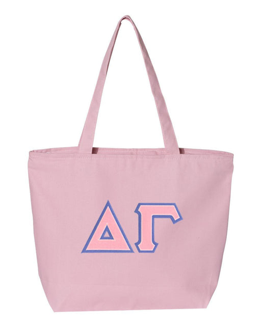 Delta Gamma DISCOUNT- Delta Gamma Lettered Tote Bag - Best Value