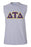 Discount Delta Tau Delta Lettered Sleeveless Tee DISCOUNT- Delta Tau Delta Lettered Sleeveless Tee