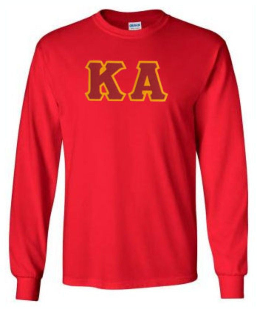 Discount Kappa Alpha Lettered Long Sleeve DISCOUNT Kappa Alpha Lettered Long sleeve