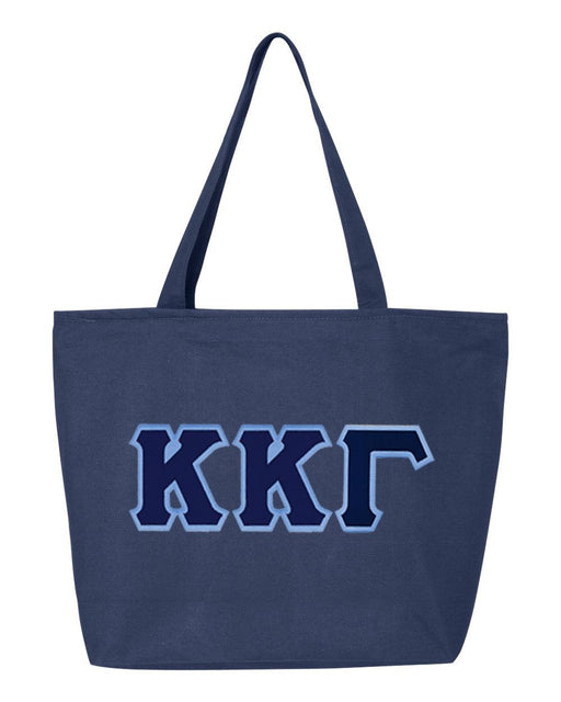 Kappa Kappa Gamma DISCOUNT- Kappa Kappa Gamma Lettered Tote Bag - Best Value