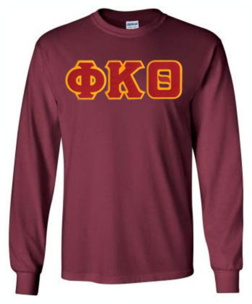 DISCOUNT Phi Kappa Theta Lettered Long sleeve