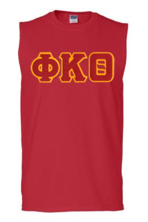 DISCOUNT- Phi Kappa Theta Lettered Sleeveless Tee