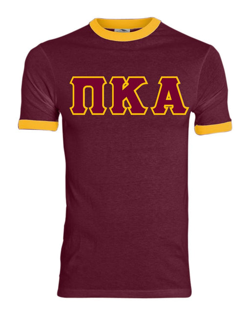 Pi Kappa Alpha DISCOUNT- Pi Kappa Alpha Lettered Ringer Shirt
