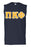 Discount Pi Kappa Phi Lettered Sleeveless Tee DISCOUNT- Pi Kappa Phi Lettered Sleeveless Tee