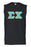 Discount Sigma Chi Lettered Sleeveless Tees DISCOUNT- Sigma Chi Lettered Sleeveless Tees
