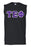 Discount Tau Epsilon Phi Lettered Sleeveless Tee DISCOUNT- Tau Epsilon Phi Lettered Sleeveless Tee