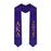 Alpha Kappa Lambda Vertical Grad Stole with Letters & Year