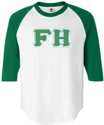 Discount Farmhouse Fraternity Lettered Raglan Shirt DISCOUNT- FarmHouse Fraternity Lettered Raglan Shirt