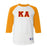 Discount Kappa Alpha Lettered Raglan T Shirt DISCOUNT- Kappa Alpha Lettered Raglan T-Shirt