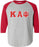 Discount Kappa Alpha Psi Lettered Raglan T Shirt DISCOUNT- Kappa Alpha Psi Lettered Raglan T-Shirt
