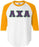 Discount Lambda Chi Alpha Lettered Raglan T Shirt DISCOUNT- Lambda Chi Alpha Lettered Raglan T-Shirt