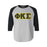 Discount Phi Kappa Sigma Lettered Raglan T Shirt DISCOUNT- Phi Kappa Sigma Lettered Raglan T-Shirt