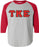Discount Tau Kappa Epsilon Lettered Raglan T Shirts DISCOUNT- Tau Kappa Epsilon Lettered Raglan T-Shirts