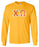 $29.99 Chi Omega Custom Twill Long Tee Chi Omega Custom Twill Long Tee