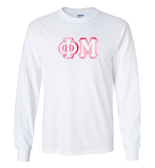 Phi Mu Phi Mu Custom Twill Long Tee