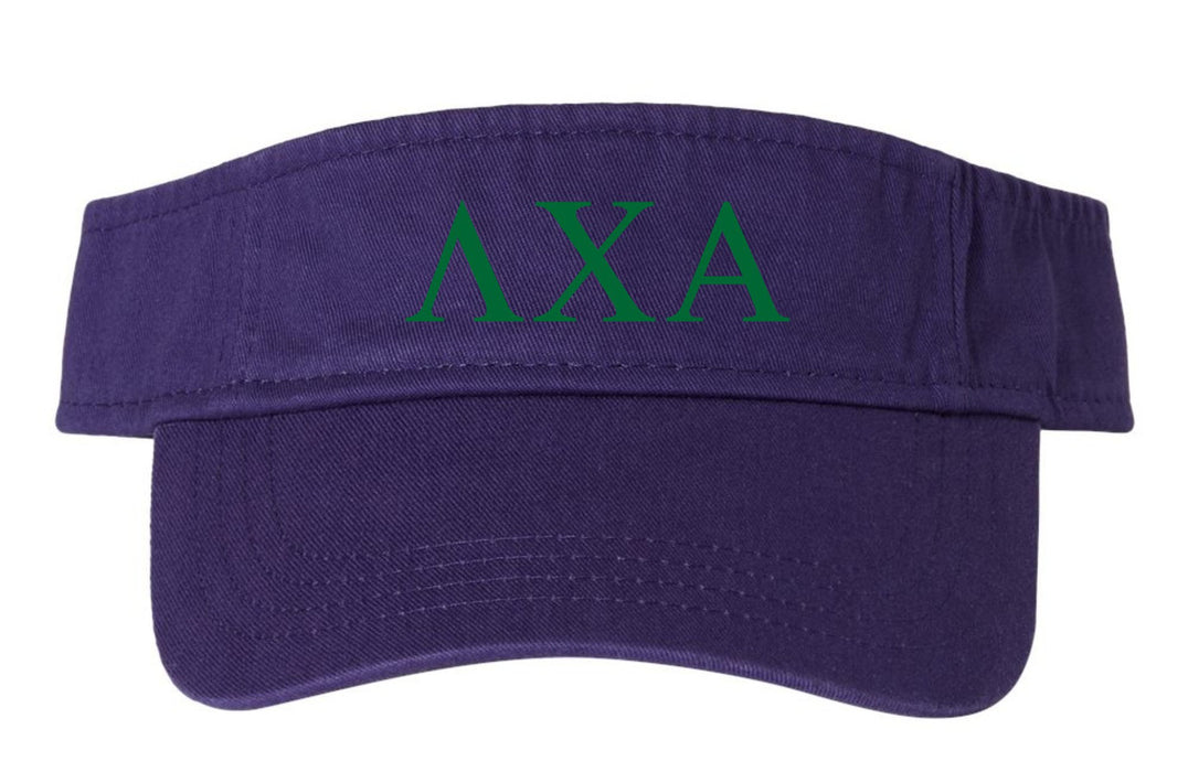 Lambda Chi Alpha Greek Letter Visor Lambda Chi Alpha Greek Letter Visor
