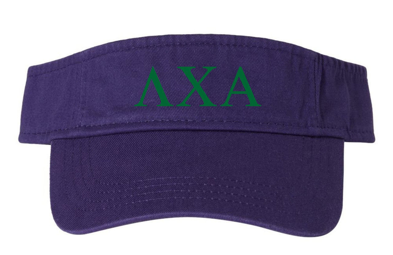 Lambda Chi Alpha Greek Letter Visor Lambda Chi Alpha Greek Letter Visor