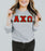 Discount Alpha Chi Omega Lettered Crewneck DISCOUNT Alpha Chi Omega Lettered Crewneck - Best Value