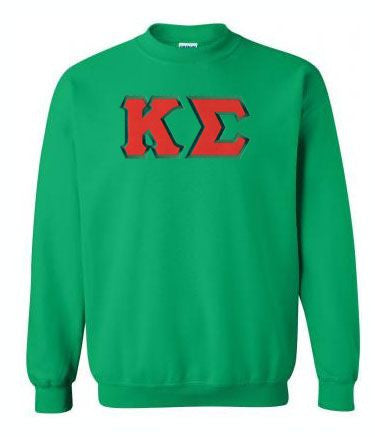 Discount Kappa Sigma Lettered Crewneck Best Value DISCOUNT Kappa Sigma Lettered Crewneck - Best Value