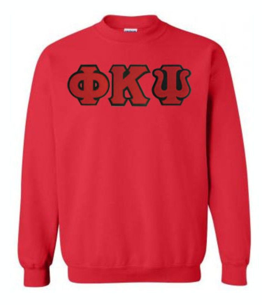 Discount Phi Kappa Psi Lettered Crewneck DISCOUNT Phi Kappa Psi Lettered Crewneck - Best Value