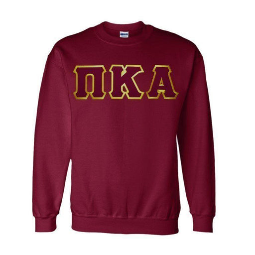 Pi Kappa Alpha DISCOUNT Pi Kappa Alpha Lettered Crewneck - Best Value