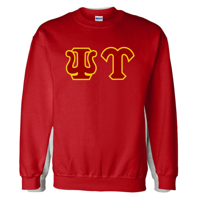 Psi Upsilon Custom Twill Crewneck Sweatshirt Psi Upsilon Custom Twill Crewneck Sweatshirt