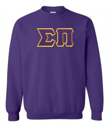 Discount Sigma Pi Lettered Crewneck Best Value DISCOUNT Sigma Pi Lettered Crewneck - Best Value