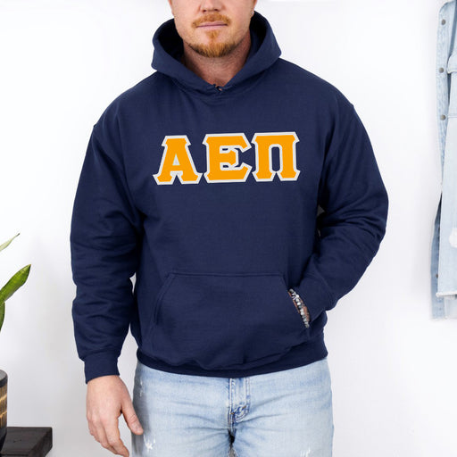 Alpha Epsilon Pi Custom Twill Hooded Sweatshirt
