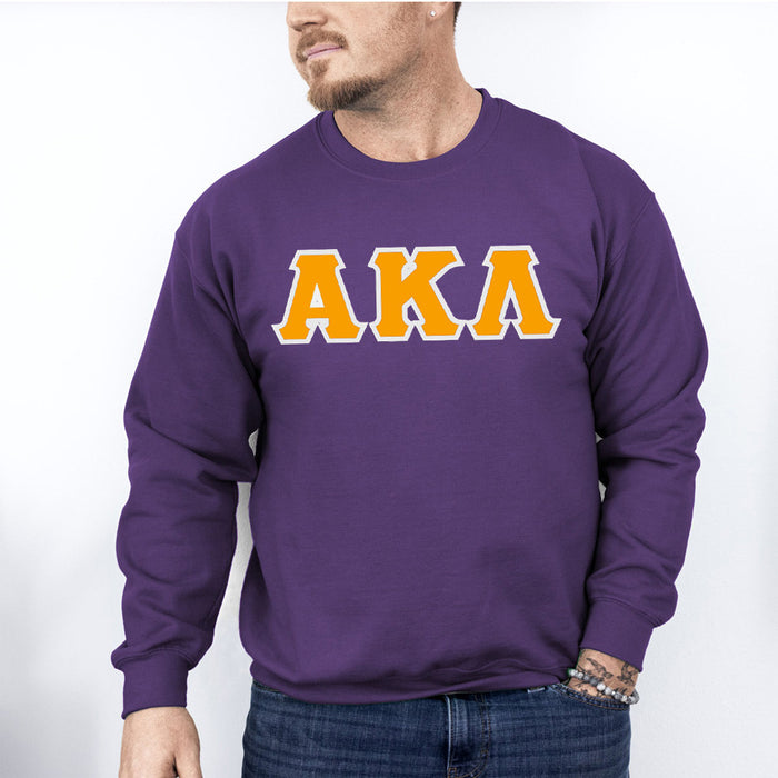 Alpha Kappa Lambda Custom Twill Crewneck Sweatshirt Alpha Kappa Lambda Custom Twill Crewneck Sweatshirt