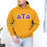 Delta Tau Delta Custom Twill Hooded Sweatshirt Delta Tau Delta Custom Twill Hooded Sweatshirt