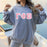 Gamma Phi Beta Custom Twill Hooded Sweatshirt Gamma Phi Beta Custom Twill Hooded Sweatshirt