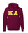 Kappa Alpha Custom Twill Hooded Sweatshirt Kappa Alpha Custom Twill Hooded Sweatshirt