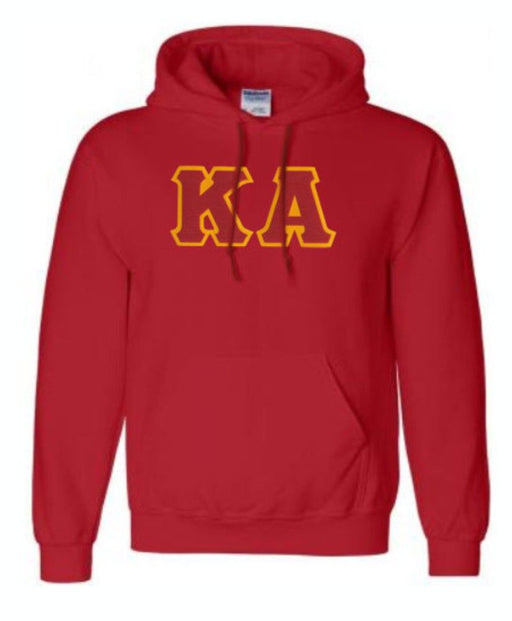 Kappa Kappa Gamma DISCOUNT Kappa Alpha Lettered Hooded Sweatshirt - Best Value