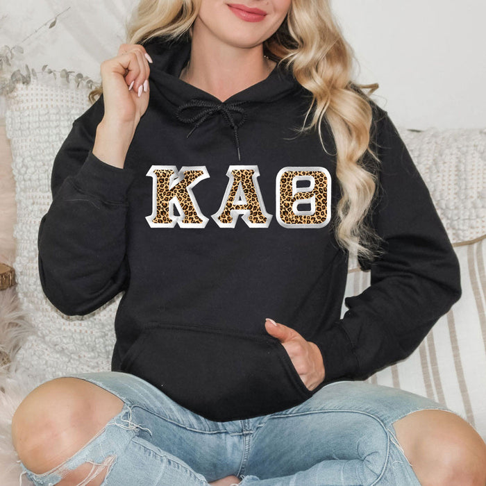 Kappa Alpha Theta Custom Twill Hooded Sweatshirt Kappa Alpha Theta Custom Twill Hooded Sweatshirt