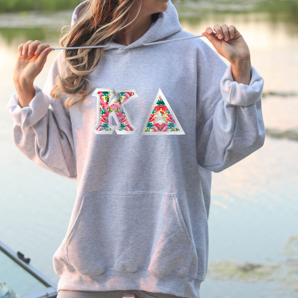 Kappa Delta Custom Twill Hooded Sweatshirt Kappa Delta Custom Twill Hooded Sweatshirt