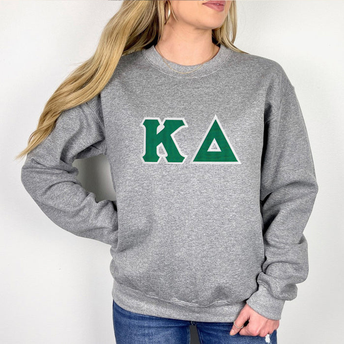Kappa Delta Lettered Crewneck Kappa Delta Lettered Crewneck